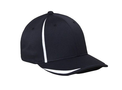 Pacific Headwear M3 Performance Flexfit® Cap (472F), Color 'BlackWhite'